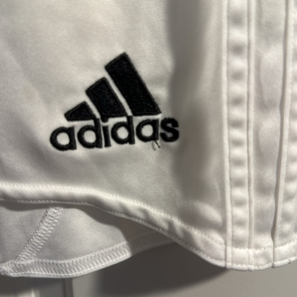 Adidas AS white regista soccer shorts - Picture 2 of 5